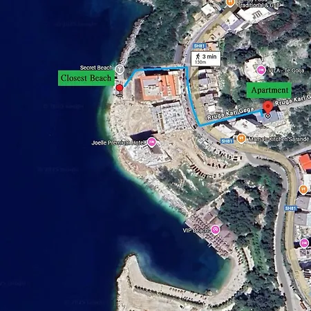 Appartement Golden Sea View Sarandë